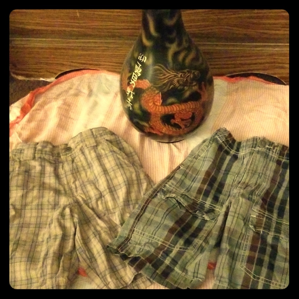 Plaid shorts bundle